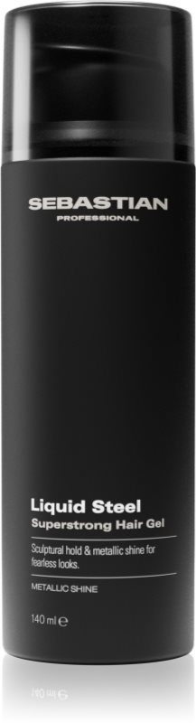 Sebastian Professional Liquid Steel styling gel pentru fixare și formă 140 ml