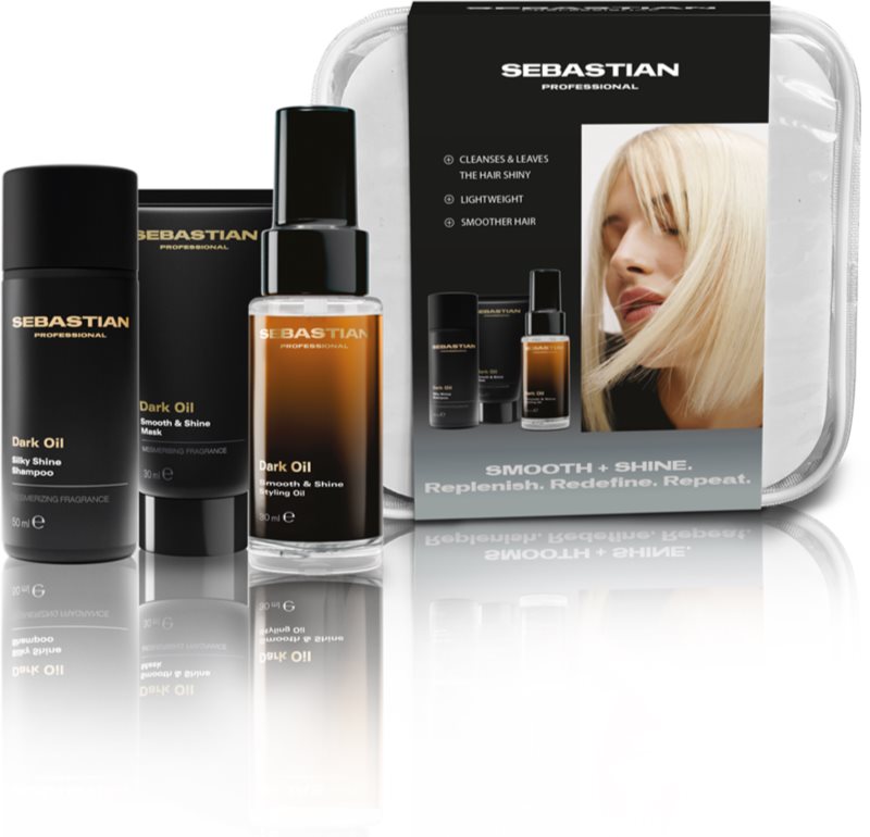 Sebastian Professional Dark Oil Set Seturi pentru voiaj pentru un par stralucitor si catifelat