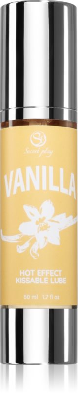 Secret play Hot Effect Vanilla gel lubrifiant cu aromă 50 ml