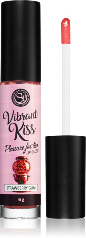 Secret play Vibrant Kiss Strawberry Gum luciu de buze cu efect vibrant 7 ml