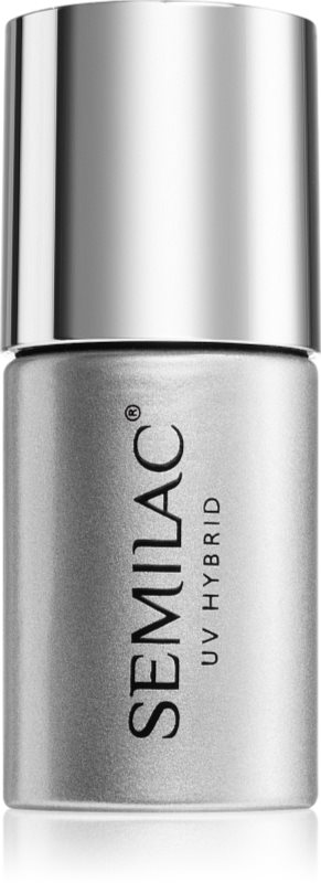 Semilac UV Hybrid Top strat de acoperire pentru protecție perfectă și strălucire intensă 7 ml