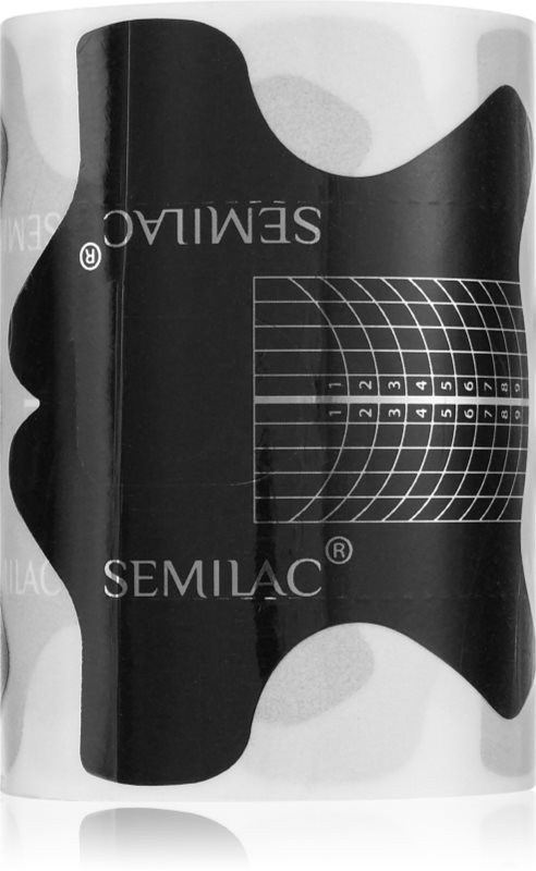 Semilac Shaper Wide Nail Forms șabloane pentru unghii 100 buc