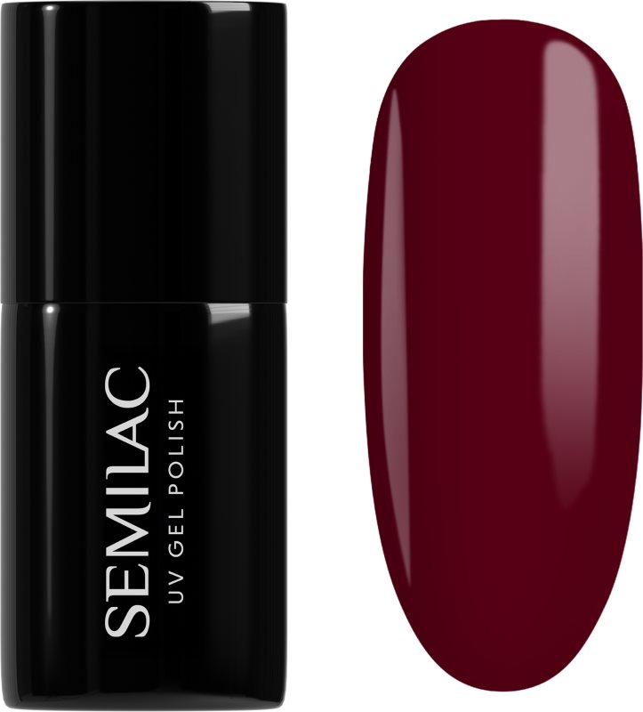 Semilac UV Hybrid Tastes Of Fall lac de unghii sub forma de gel culoare 404 Black Beans Muffin 7 ml