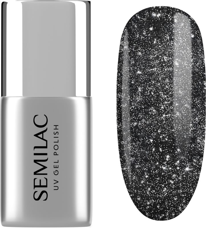 Semilac UV Gel Top Flash ON strat de acoperire pentru protecție perfectă și strălucire intensă culoare T21 7 ml