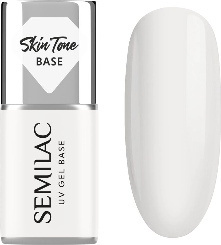 Semilac UV Gel Base Skin Tone Base baza gel pentru unghii