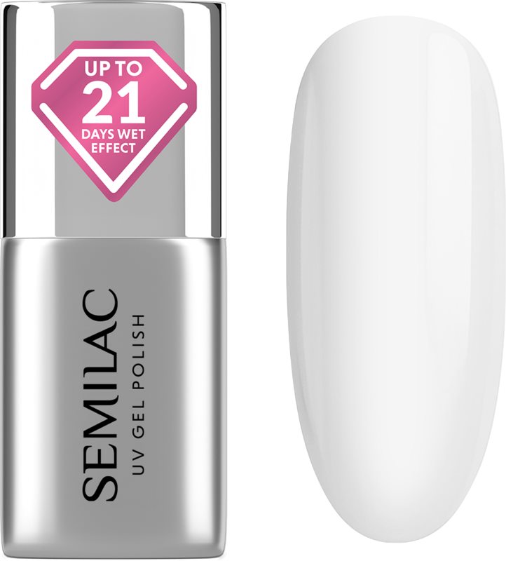 Semilac UV Gel Top Get Wet lac gel de unghii pentru acoperirea superioară 7 ml