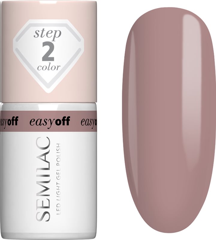 Semilac Easy Off Step 2 unghii cu gel folosind UV / lampă cu LED