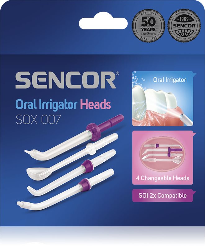 Sencor SOX 007 capete inlocuitoare pentru igiena orala For SOI 22x 4 buc