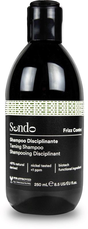Sendo Frizz Contol Taming Shampoo sampon pentru indreptarea parului pentru par indisciplinat 250 ml