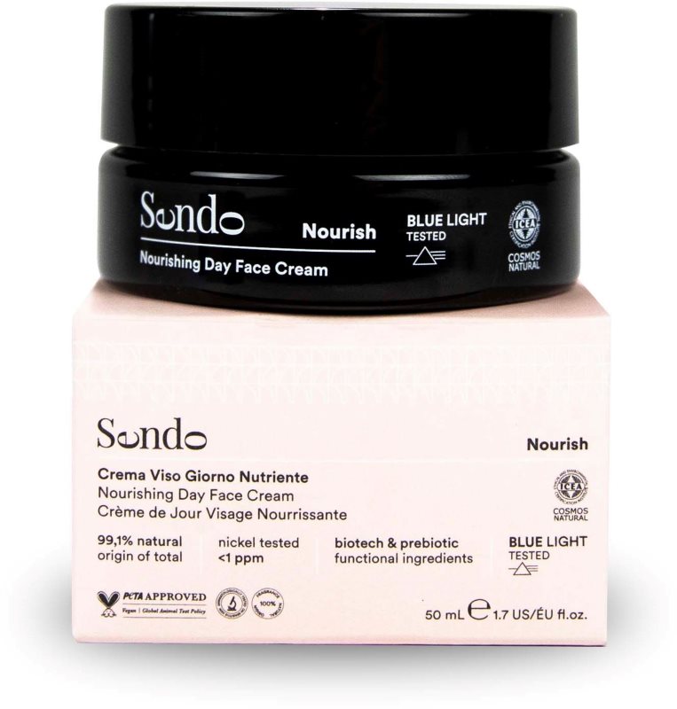 Sendo Nourish Nourishing Day Face Cream crema de zi cu efect de refacere faciale 50 ml