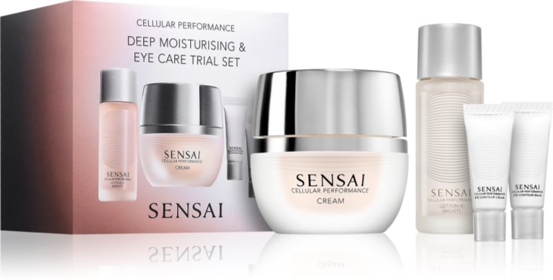 Sensai Cellular Performance Deep Moisturising & Eye Care Trial Set set cadou
