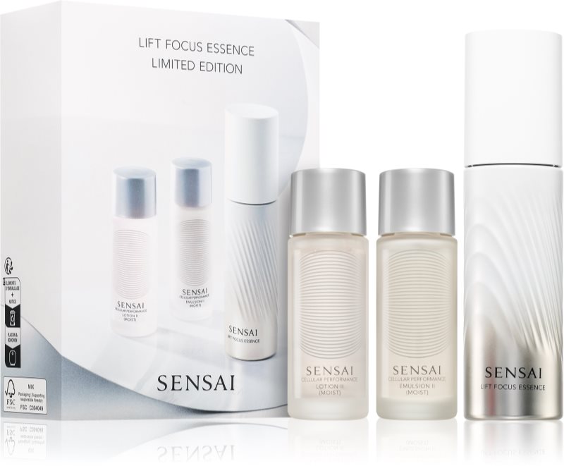 Sensai Lift Focus Essence set cadou pentru o piele perfecta