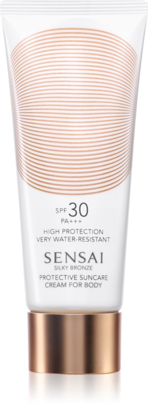 Sensai Silky Bronze crema de corp pentru protectie solara SPF 30 150 ml