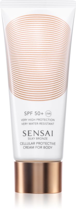 Sensai Silky Bronze Cellular Protective Cream for body Anti-imbatranire protectie solara SPF 50+ 150 ml
