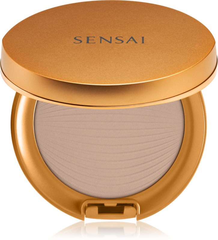 Sensai Silky Bronze Natural Veil Compact pudra compacta pentru strălucirea și netezirea pielii