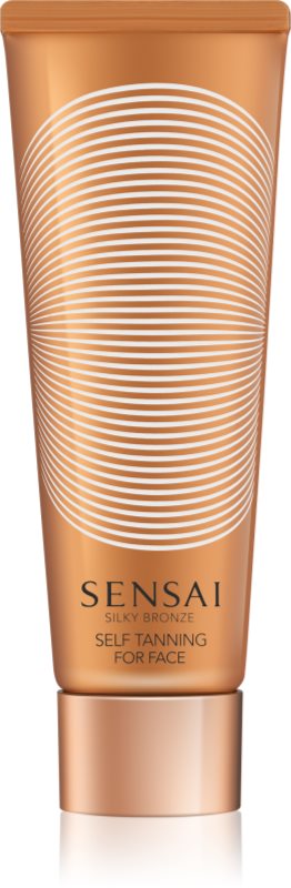 Sensai Silky Bronze Self Tanning For Face gel crema bronzanta pentru fata 50 ml