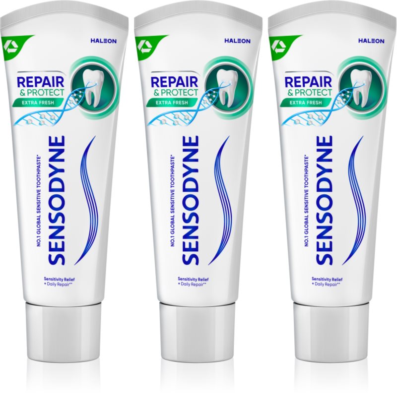 Sensodyne Repair & Protect Extra Fresh pastă de dinți pentru a proteja dintii si gingiile