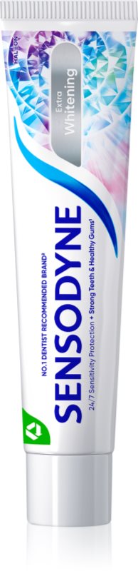Sensodyne Extra Whitening pasta de dinti albitoare cu Fluor pentru dinti sensibili