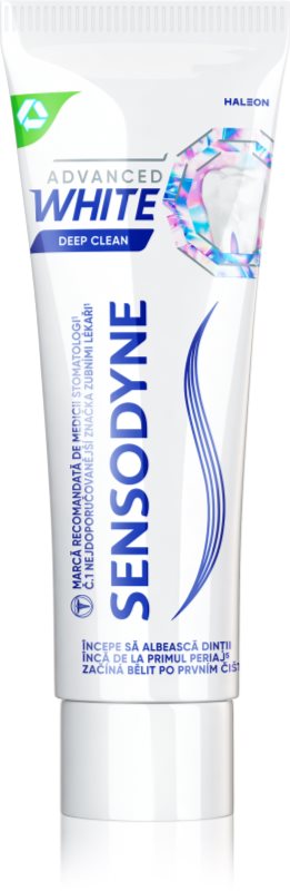 Sensodyne Advanced White Deep Clean pasta de dinti pentru albire 75 ml