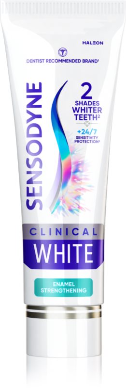 Sensodyne Clinical White Enamel Strengthening pasta de dinti pentru albire 75 ml