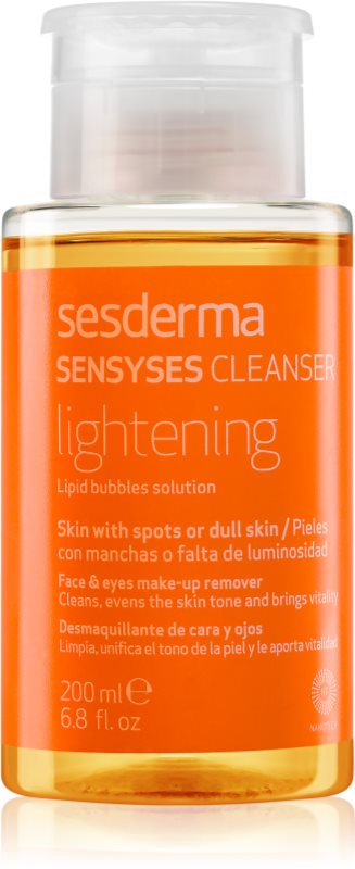 Sesderma Sensyses Cleanser Lightening demachiant pentru piele cu hiperpigmentare 200 ml