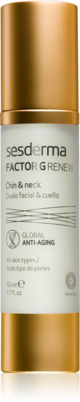 Sesderma Factor G Renew Gel crema pentru redefinirea conturului feței și gâtului 50 ml