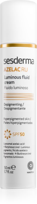 Sesderma Azelac RU Luminous Fluid Cream fluid radiant SPF 50 50 ml