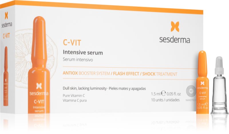 Sesderma C-Vit ser de reînnoire și strălucire cu vitamina C 10x1,5 ml