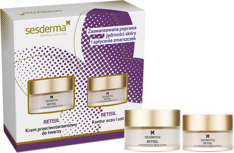 Sesderma Retisil Intensive Pro-Aging Set set cadou de Crăciun împotriva îmbătrânirii pielii