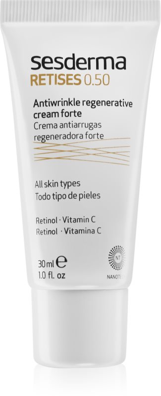 Sesderma Retises Crema intens regeneranta cu retinol si vinamina C 0,50 30 ml