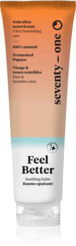 SeventyOne Feel Better balsam nutritiv pentru fata si zonele sensibile ale pielii 40 ml