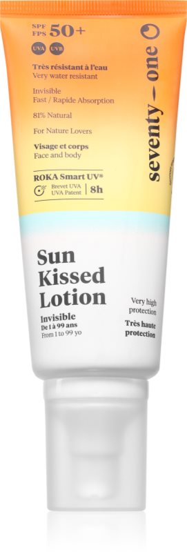 SeventyOne Sun Kissed Lotion SPF 50+ cremă pentru plaja 100 ml