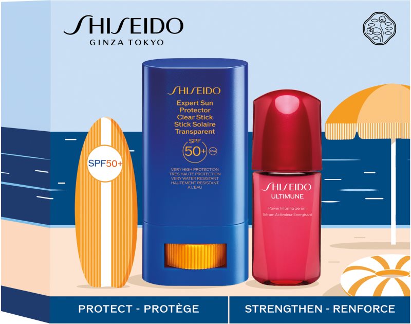 Shiseido Expert Sun Protector Clear Stick SPF 50+ set cadou pentru femei