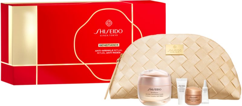 Shiseido Benefiance Wrinkle Smoothing Cream set cadou