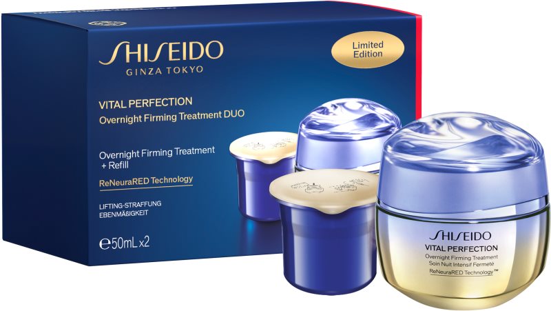 Shiseido Vital Perfection Overnight Firming Advanced Treatment set cadou