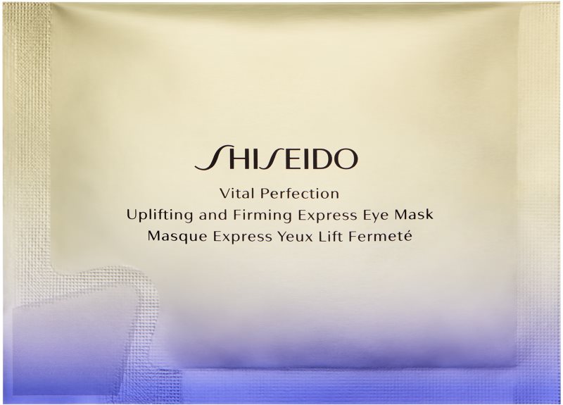 Shiseido Vital Perfection Uplifting & Firming Express Eye Mask masca cu efect de lifting si fermitate zona ochilor 12 buc