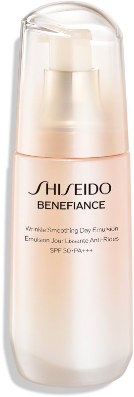 Shiseido Benefiance Wrinkle Smoothing Day Emulsion Emulsie protectoare anti-îmbătrânire SPF 30 75 ml