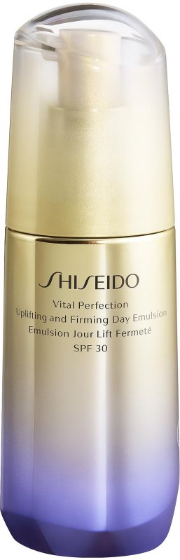 Shiseido Vital Perfection Uplifting & Firming Day Emulsion Emulsie pentru lifting SPF 30 75 ml