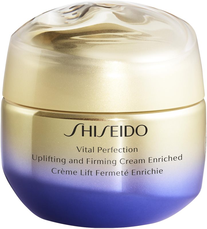 Shiseido Vital Perfection Uplifting & Firming Cream Enriched Cremă lifting pentru fermitate pentru tenul uscat 50 ml