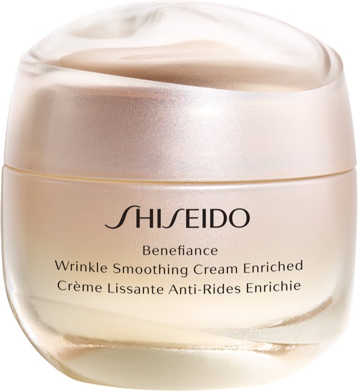 Shiseido Benefiance Wrinkle Smoothing Cream Enriched crema anti rid de zi si de noapte pentru tenul uscat