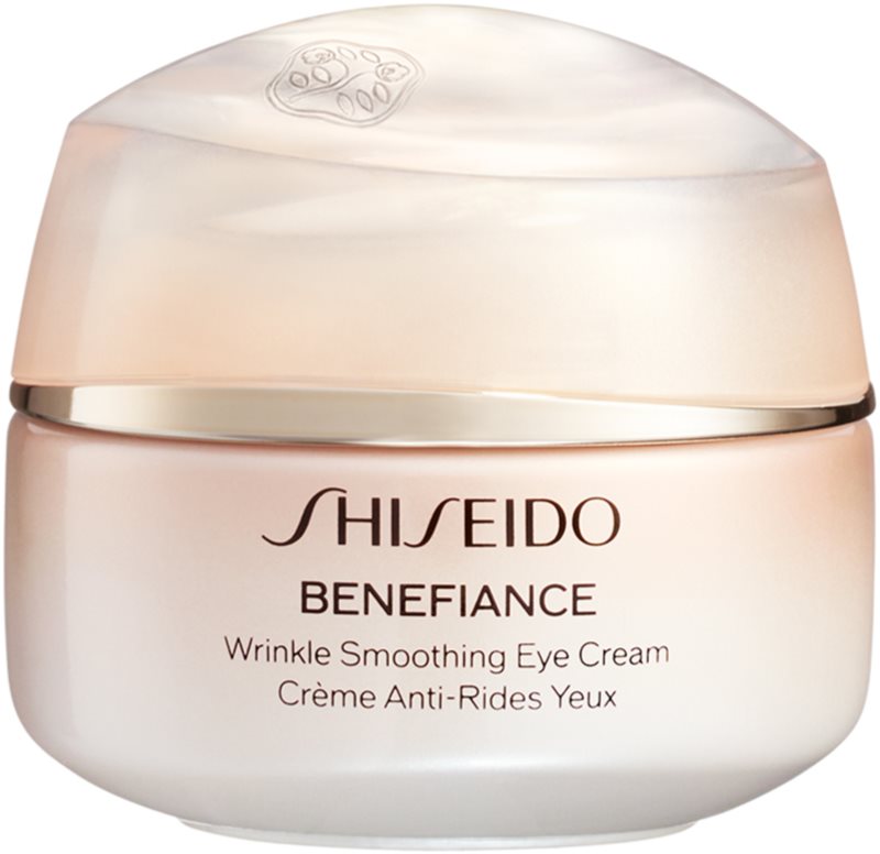Shiseido Benefiance Wrinkle Smoothing Eye Cream crema hranitoare de ochi pentru a reduce ridurile 15 ml