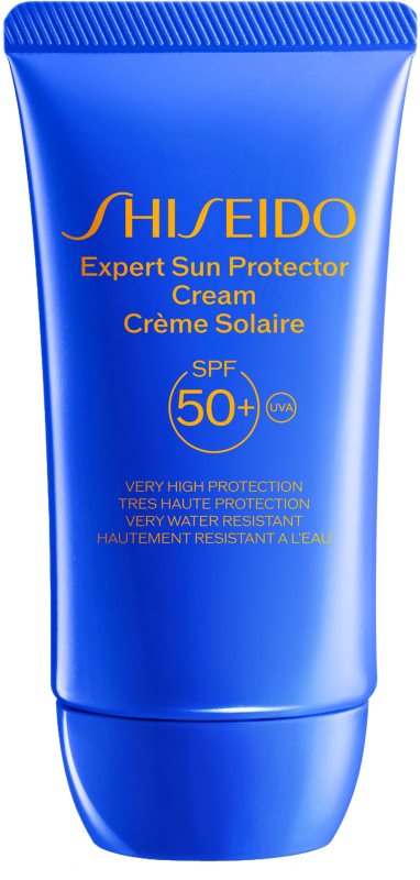 Shiseido Expert Sun Protector Cream SPF 50+ protectie solara rezistenta la apa pentru fata SPF 50+ 50 ml