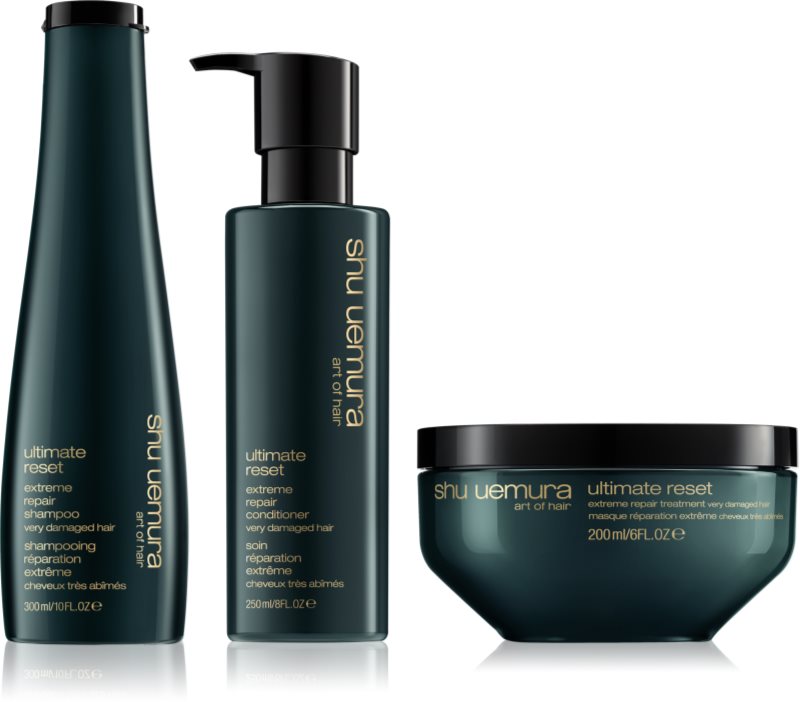 Shu Uemura Ultimate Reset ambalaj economic pentru părul decolorat, vopsit și tratat chimic