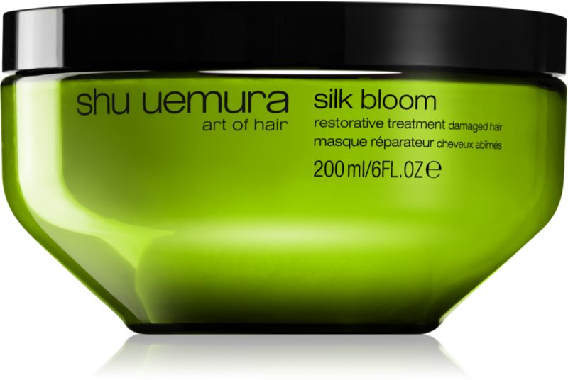 Shu Uemura Silk Bloom Mască regeneratoare și pentru reînnoire pentru par deteriorat 200 ml