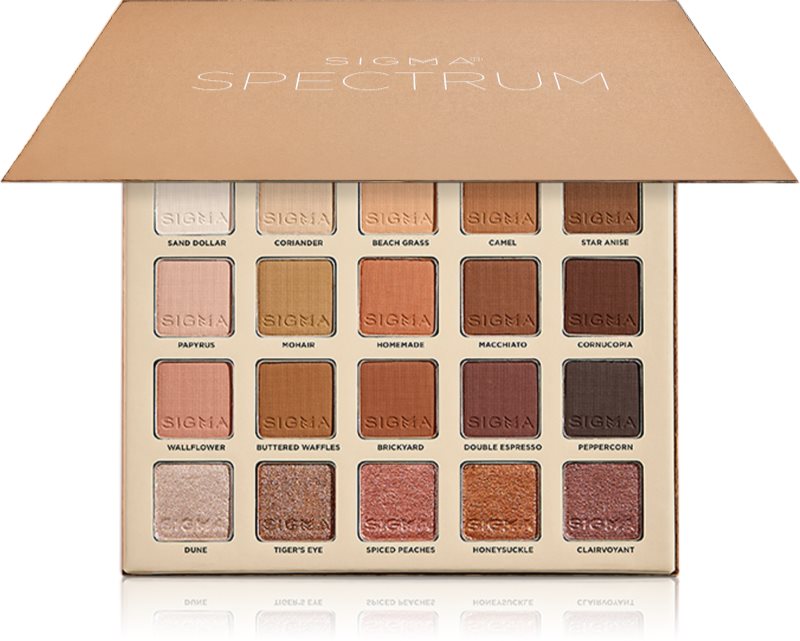 Sigma Beauty Spectrum Eyeshadow Palette paletă cu farduri de ochi 1 buc