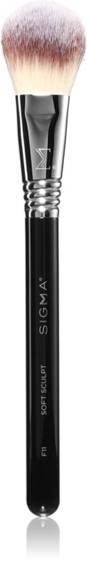 Sigma Beauty Face F11 Soft Sculpt pensula pentru pudra si fard de obraz 1 buc