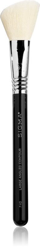 Sigma Beauty Face F40 perie curbata pentru pudra si bronz 1 buc