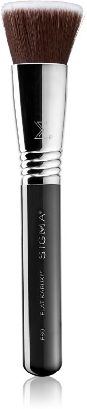 Sigma Beauty Face F80 Flat Kabuki™ perie kabuki plată 1 buc