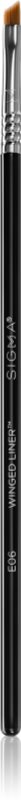 Sigma Beauty Eyes E06 WINGED LINER™ BRUSH pensula pentru eyeliner 1 buc