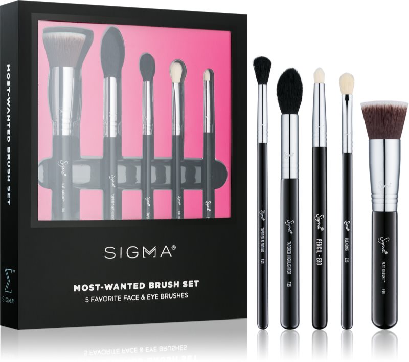 Sigma Beauty Brush Set Most-wanted set perii machiaj faciale
